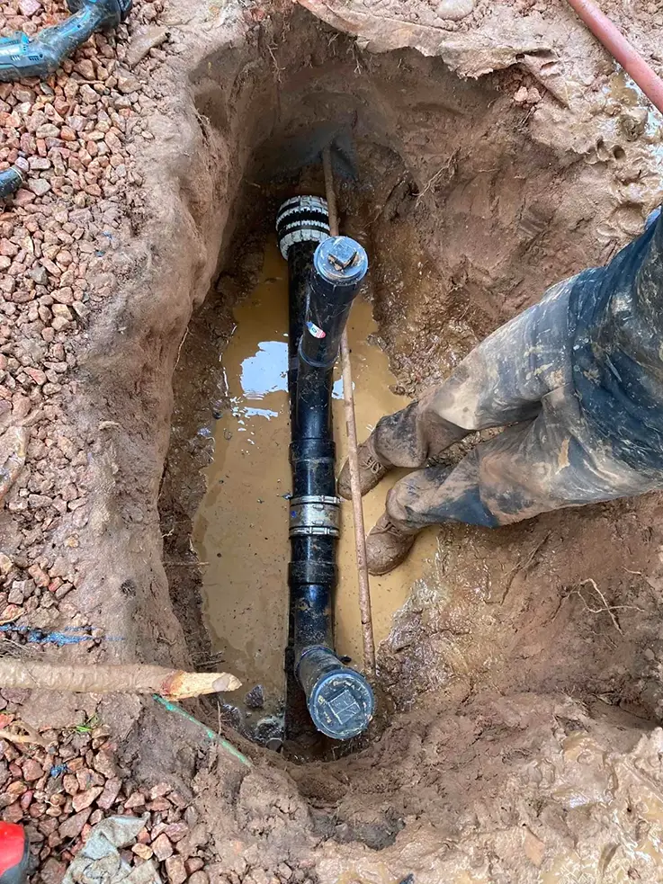 Linda Vista Residential Main Water Line Replacement And Two-Way Cleanout Installation
