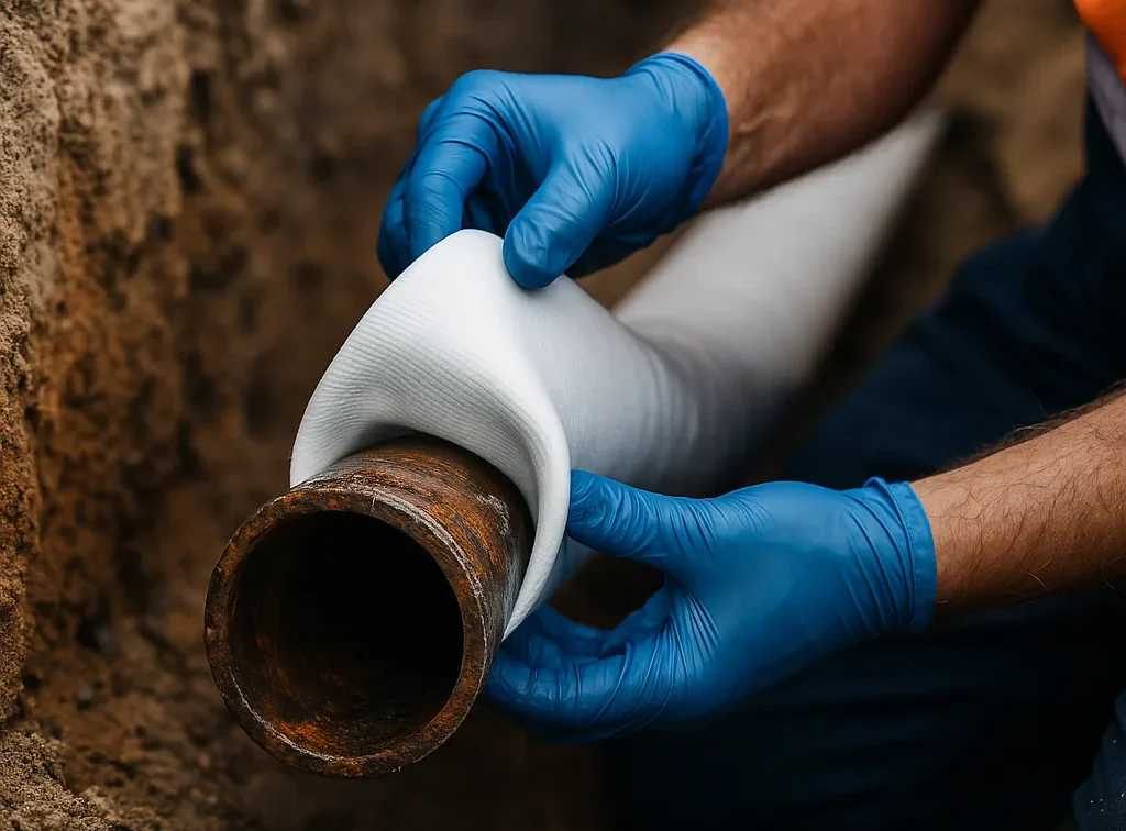 Trenchless pipe relining in San Diego County
