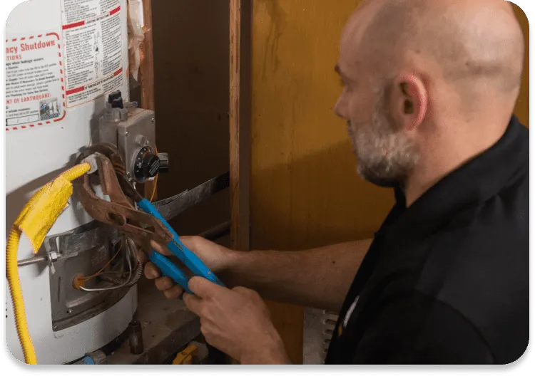 Service Water Heater Install